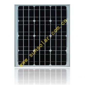 Mono-crystalline Silicon Solar Module 30W